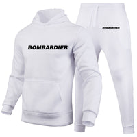 Thumbnail for Bombardier & Text Designed Hoodies & Sweatpants Set