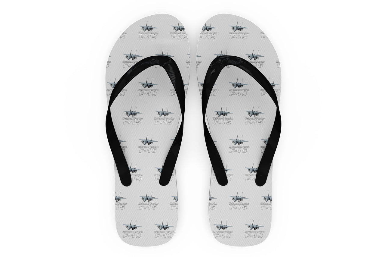 The McDonnell Douglas F15 Designed Slippers (Flip Flops)