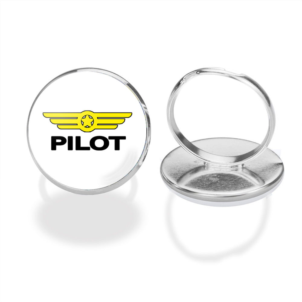Pilot & Badge Designed Rings