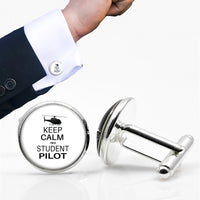 Thumbnail for Student Pilot (Helicopter) Designed Cuff Links