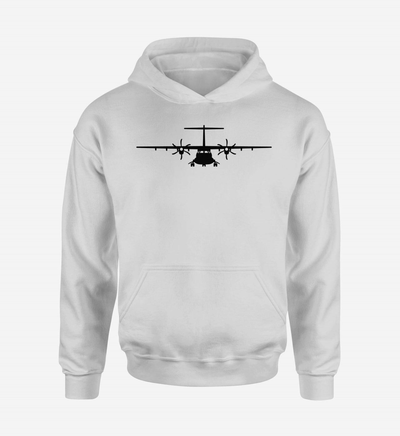 ATR-72 Silhouette Designed Hoodies