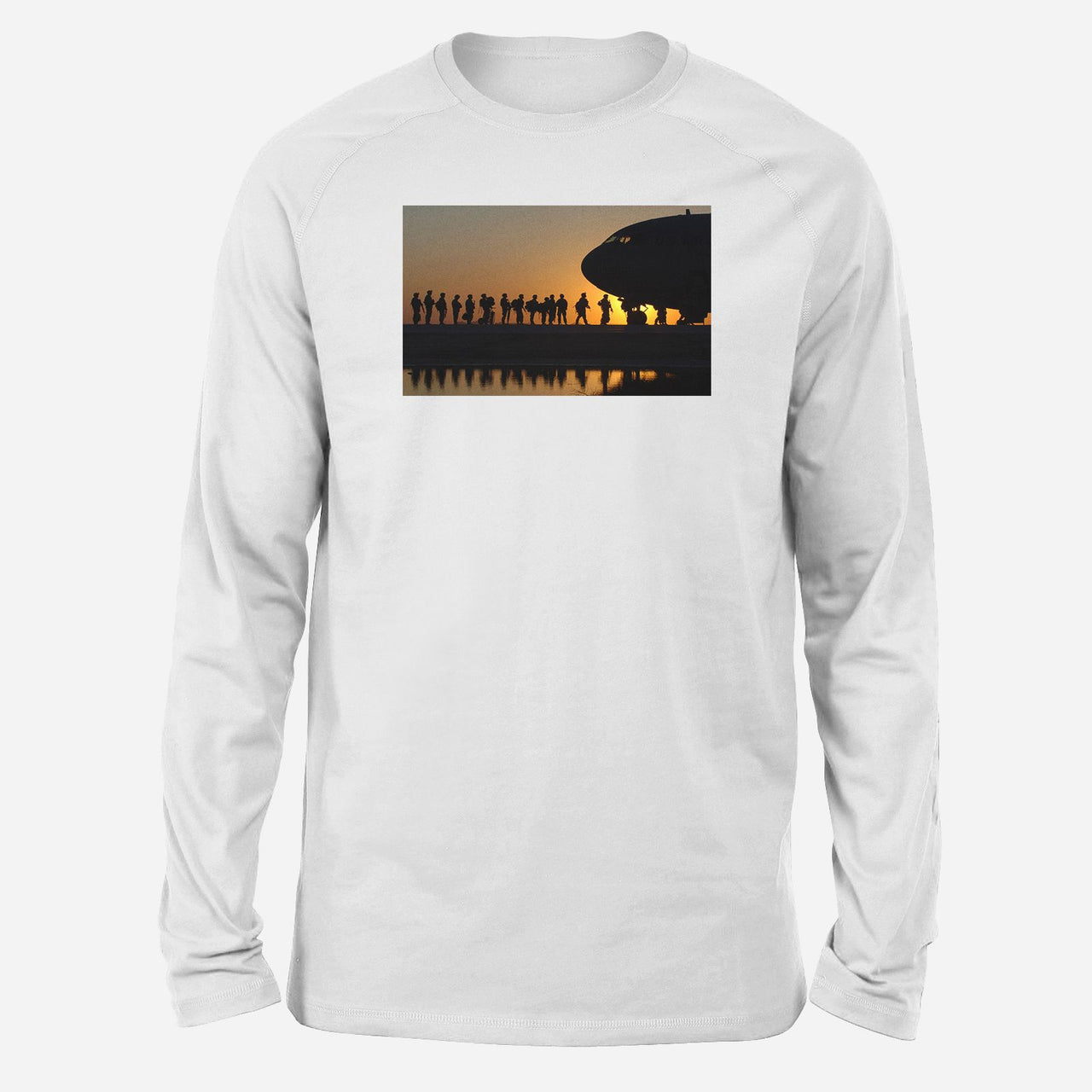 Band of Brothers Theme Soldiers Designed Long-Sleeve T-Shirts