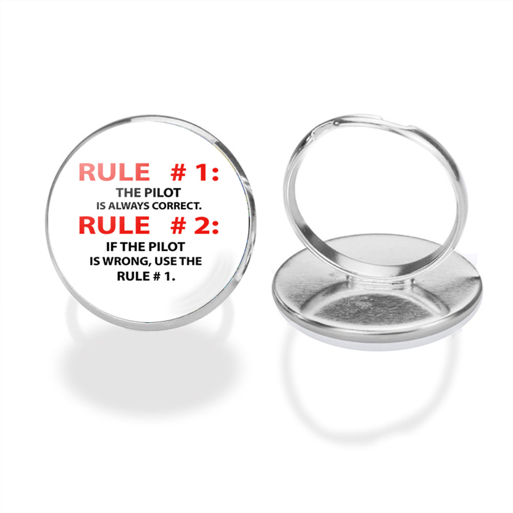 Rule 1 - Pilot is Always Correct Designed Rings