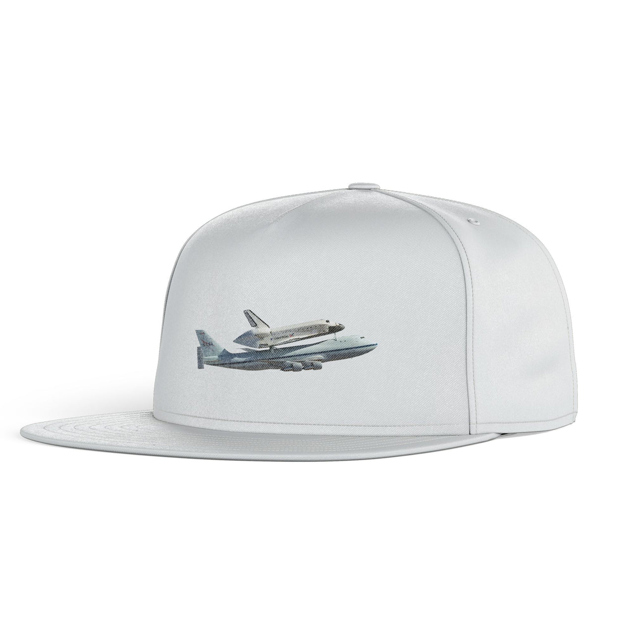 Space shuttle on 747 Designed Snapback Caps & Hats
