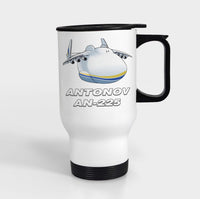 Thumbnail for Antonov AN-225 (21) Designed Travel Mugs (With Holder)