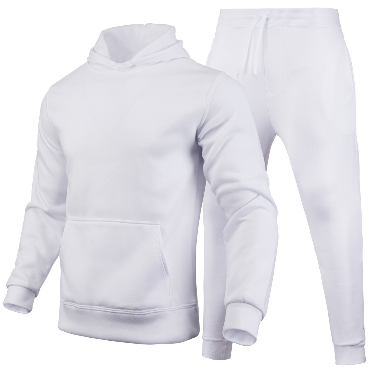 NO Design Super Quality Hoodies & Sweatpants Set