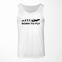 Thumbnail for Born To Fly Designed Tank Tops