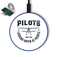 Thumbnail for Pilots Looking Down at People Since 1903 Designed Wireless Chargers