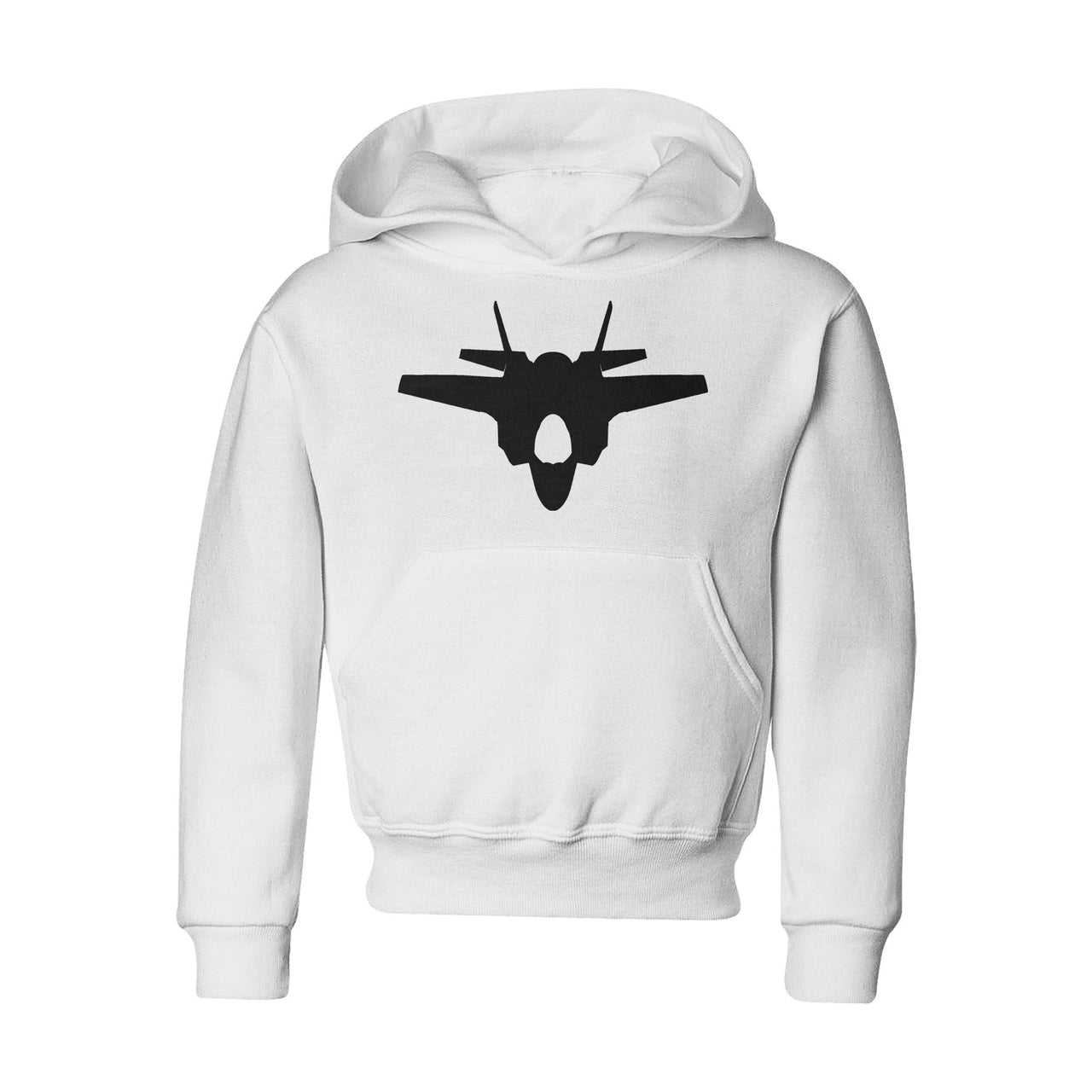Fighter Jet 35 Silhouette Designed "CHILDREN" Hoodies
