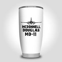 Thumbnail for McDonnell Douglas MD-11 & Plane Designed Tumbler Travel Mugs