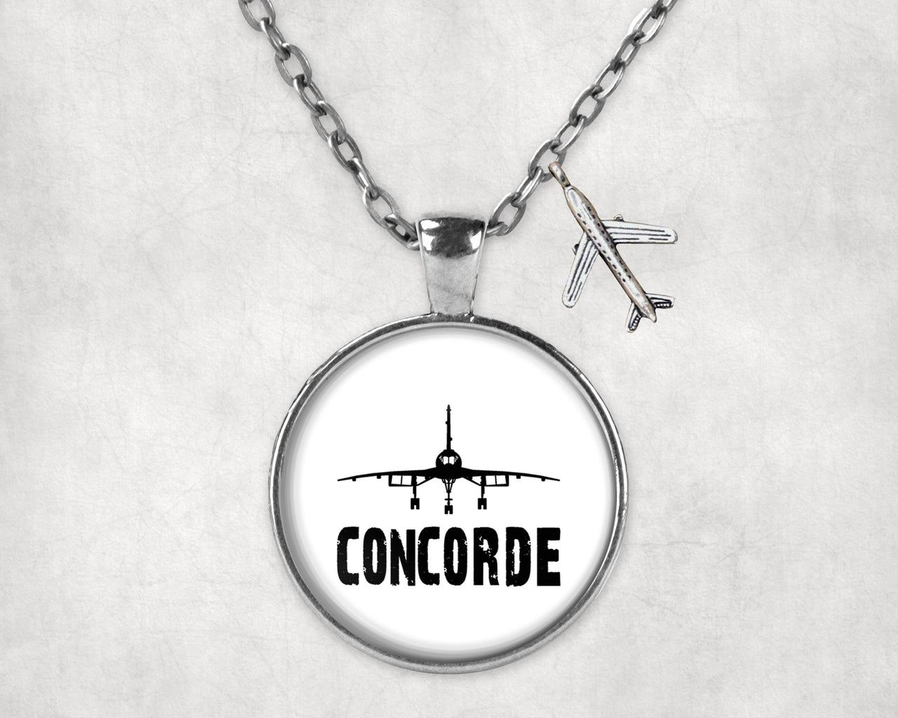 Concorde & Plane Designed Necklaces