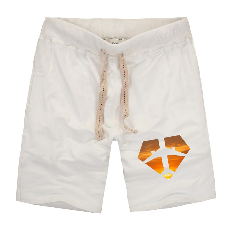 Supermen of The Skies (Sunset) Designed Cotton Shorts
