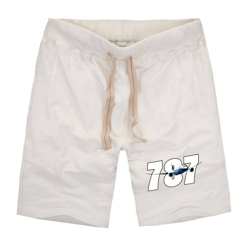 Super Boeing 787 Designed Cotton Shorts