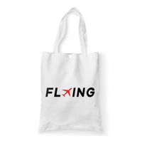 Thumbnail for Flying Designed Tote Bags