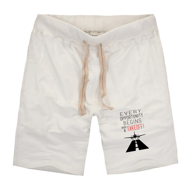Every Opportunity Designed Cotton Shorts