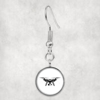 Thumbnail for Drone Silhouette Designed Earrings