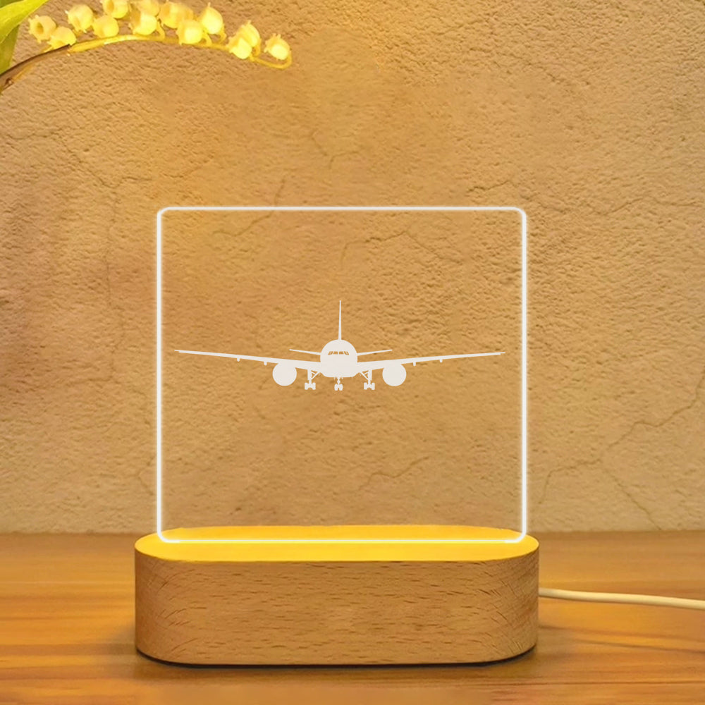 Boeing 777 Silhouette Designed Night Lamp