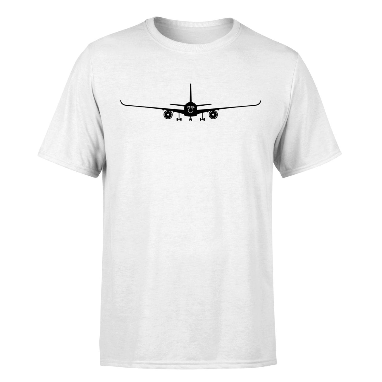 Airbus A350 Silhouette Designed T-Shirts