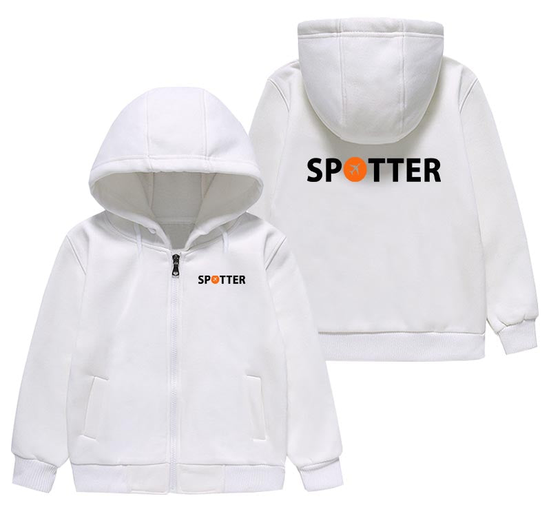 Spotter Designed "CHILDREN" Zipped Hoodies