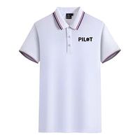 Thumbnail for Pilot & Jet Engine Designed Stylish Polo T-Shirts