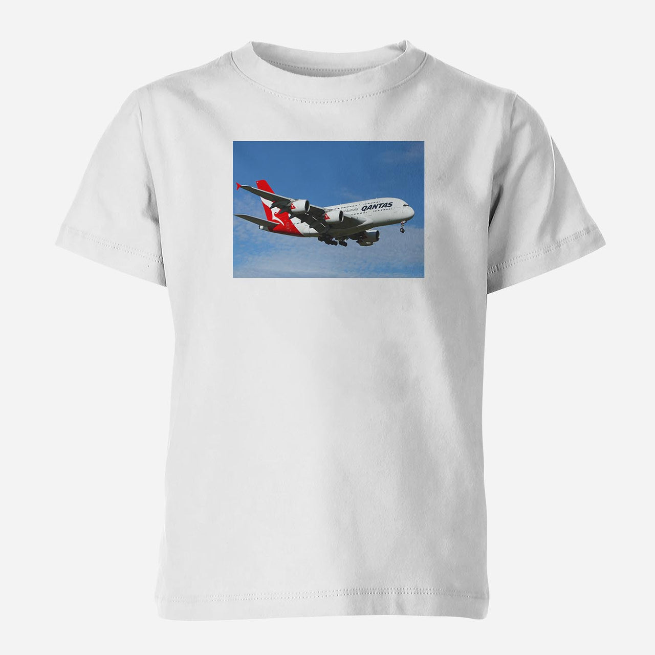 Landing Qantas A380 Designed Children T-Shirts