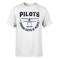 Thumbnail for Pilots Looking Down at People Since 1903 Designed T-Shirts