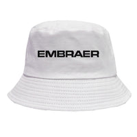 Thumbnail for Embraer & Text Designed Summer & Stylish Hats