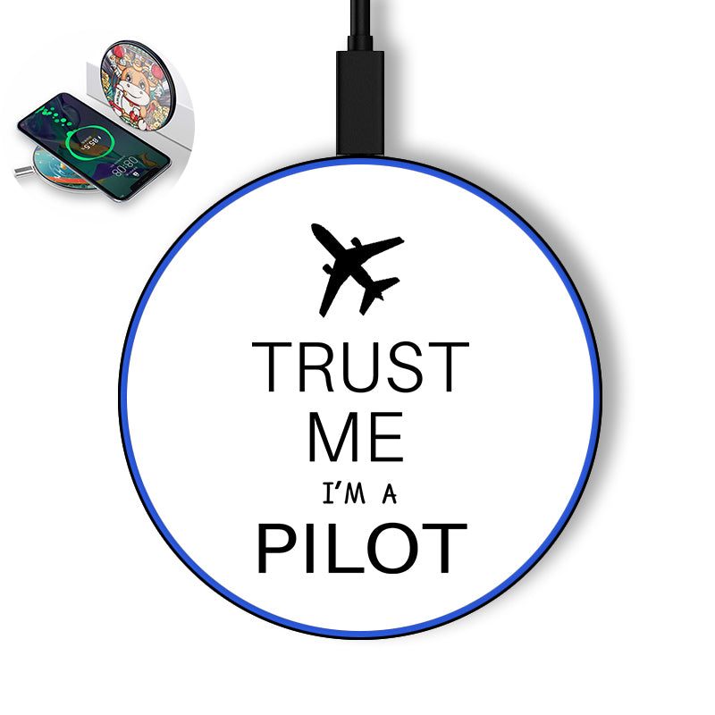 Trust Me I'm a Pilot 2 Designed Wireless Chargers