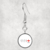 Thumbnail for Aviation Heartbeats Designed Earrings