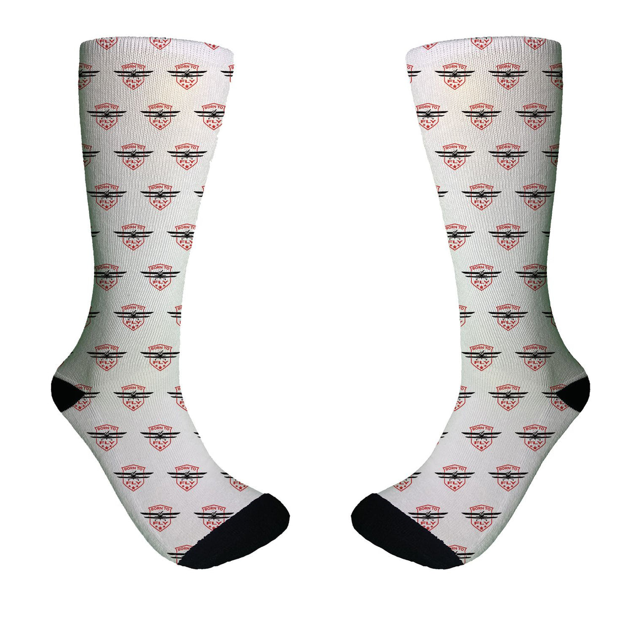 Super Born To Fly Designed Socks