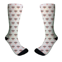 Thumbnail for Super Born To Fly Designed Socks