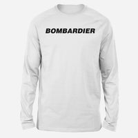 Thumbnail for Bombardier & Text Designed Long-Sleeve T-Shirts