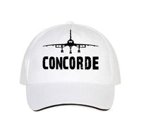 Thumbnail for Concorde & Plane Designed Hats Pilot Eyes Store White 