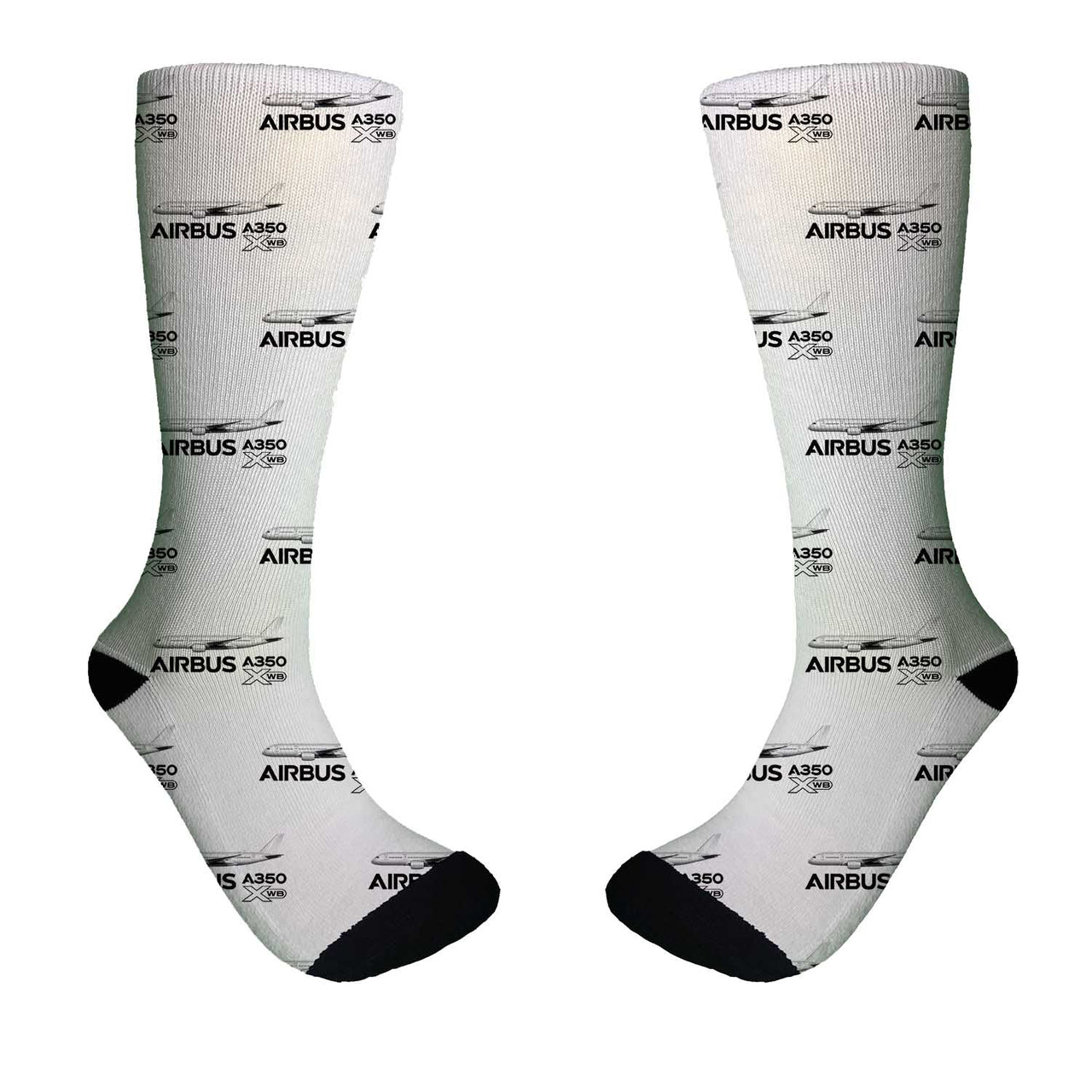 The Airbus A350 WXB Designed Socks