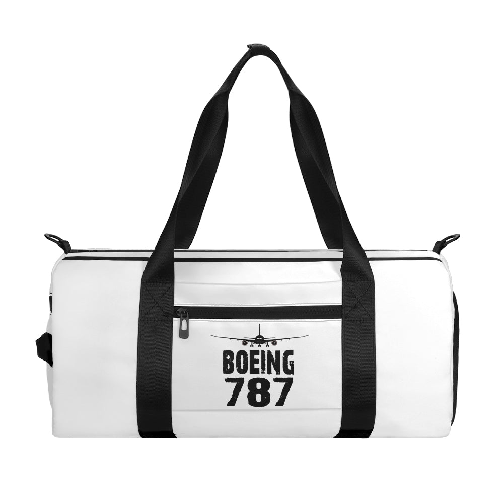 Boeing 787 & Plane Designed Sports Bag