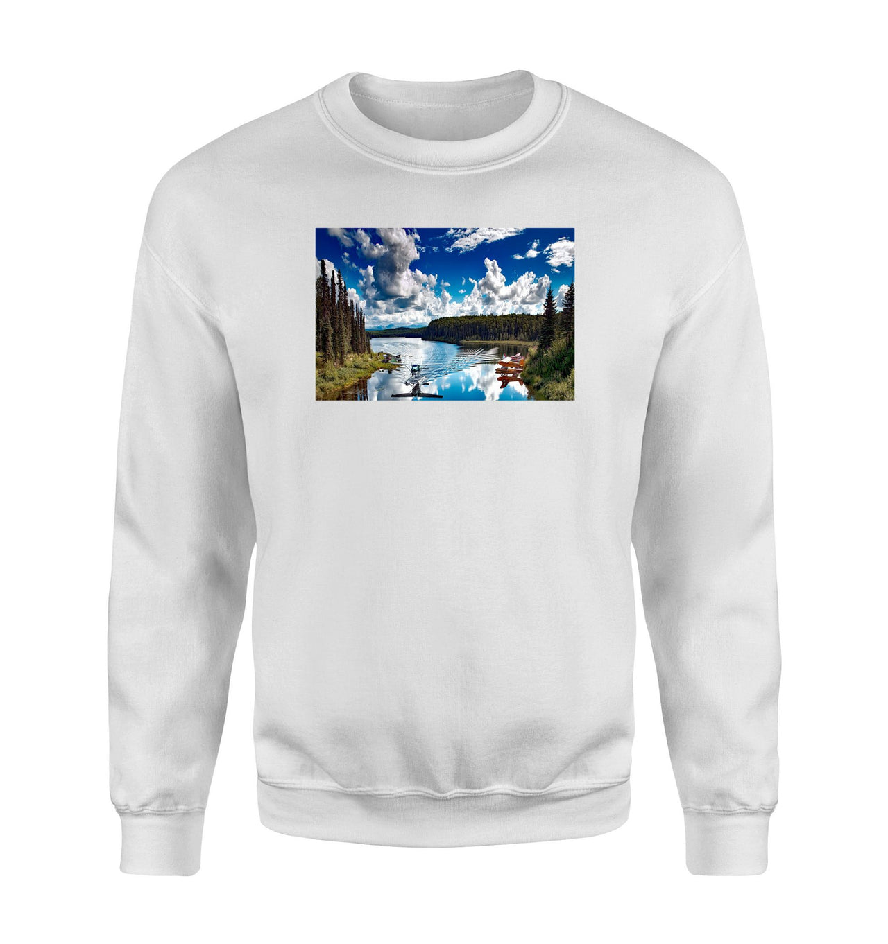 Amazing Scenary & Sea Planes Designed Sweatshirts