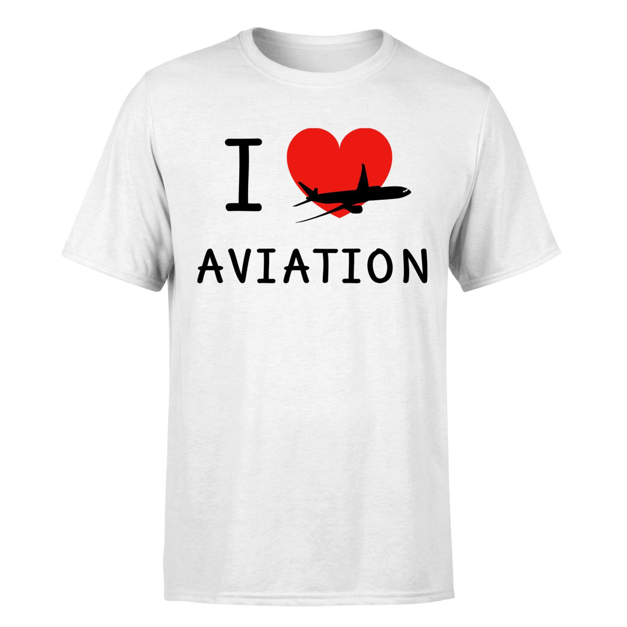 I Love Aviation Designed T-Shirts