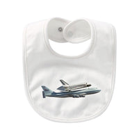 Thumbnail for Space shuttle on 747 Designed Baby Saliva & Feeding Towels