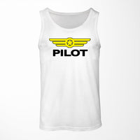 Thumbnail for Pilot & Badge Designed Tank Tops