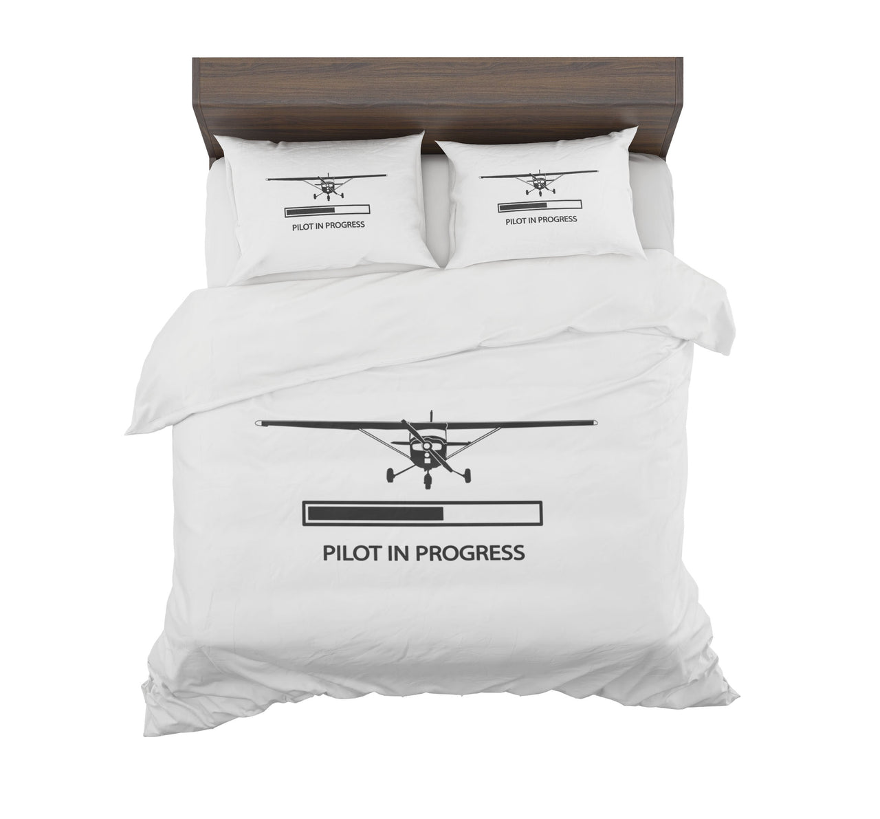 Pilot In Progress (Cessna) Designed Bedding Sets