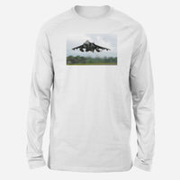 Thumbnail for Departing Super Fighter Jet Designed Long-Sleeve T-Shirts