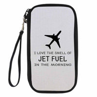 Thumbnail for I Love The Smell Of Jet Fuel In The Morning Designed Travel Cases & Wallets