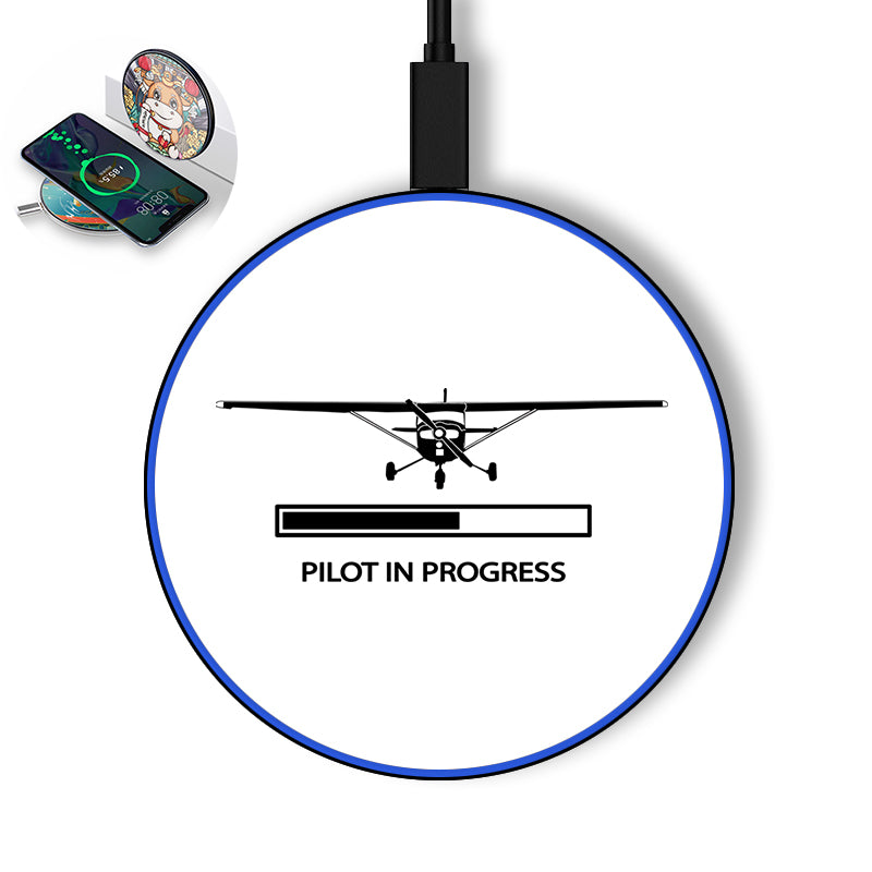 Pilot In Progress (Cessna) Designed Wireless Chargers