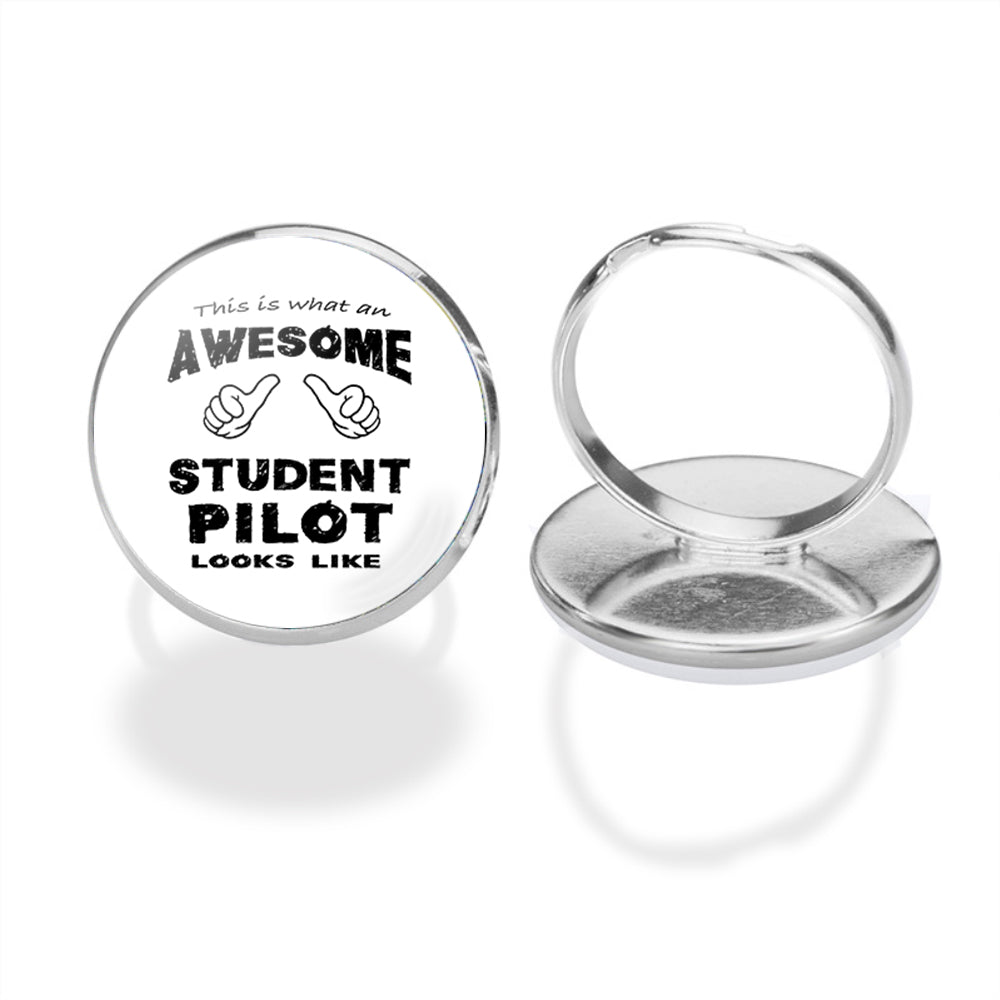 Student Pilot Designed Rings