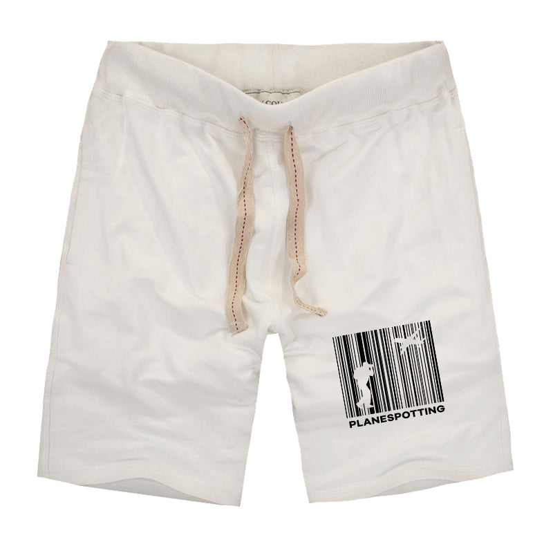 Planespotting Designed Cotton Shorts
