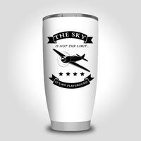 Thumbnail for The Sky is not the limit, It's my playground Designed Tumbler Travel Mugs