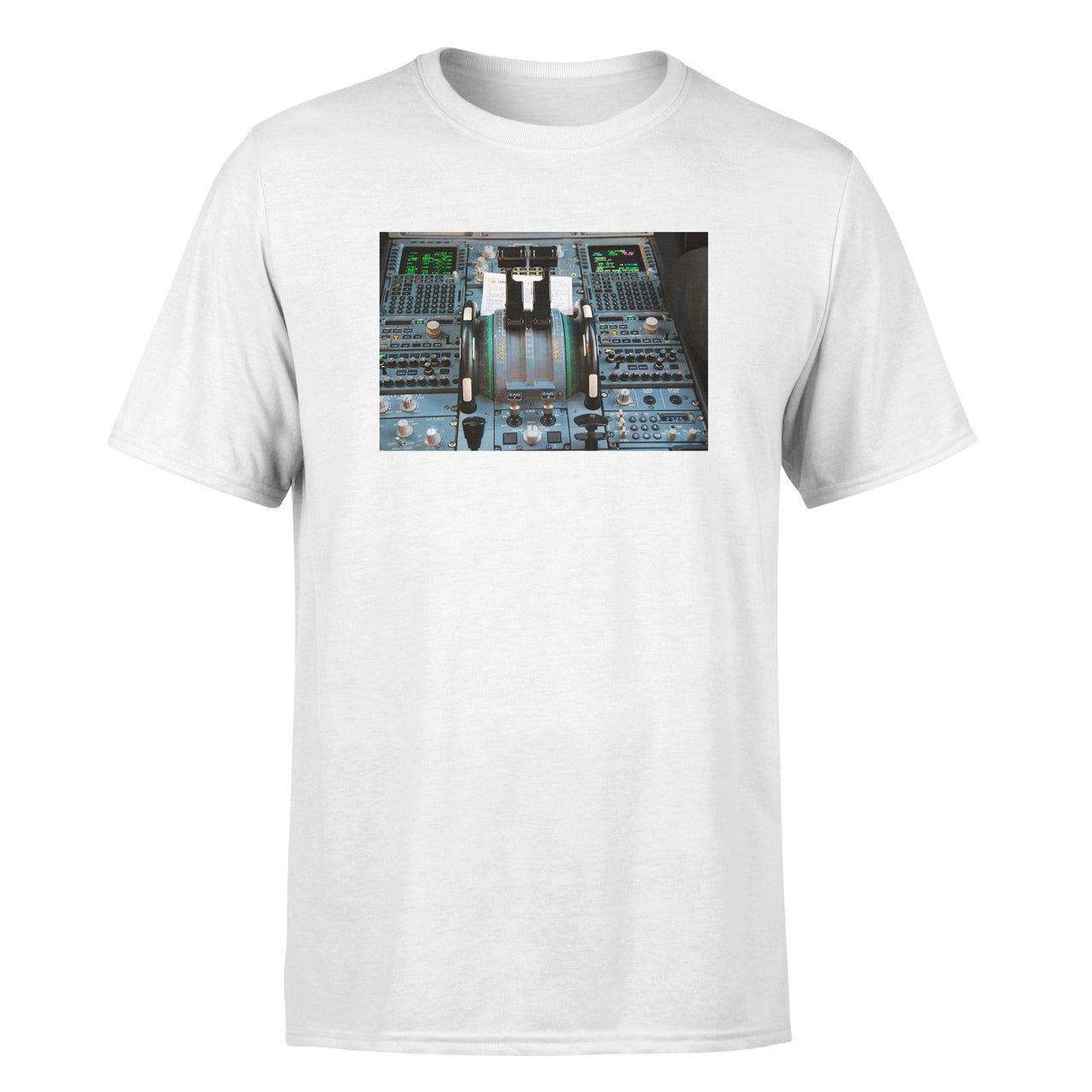 Airbus A320 Cockpit Designed T-Shirts