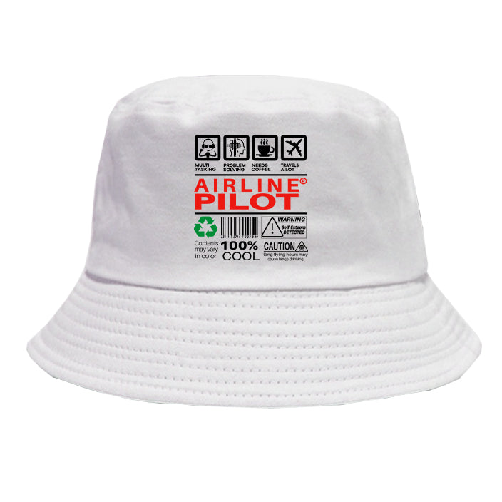 Airline Pilot Label Designed Summer & Stylish Hats