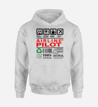 Thumbnail for Airline Pilot Label Designed Hoodies
