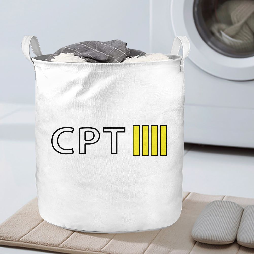 CPT & 4 Lines Designed Laundry Baskets